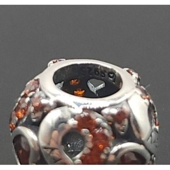 January Birthstone Charm With Garnet-Colored CZ (NWOT) - Picture 3 of 4